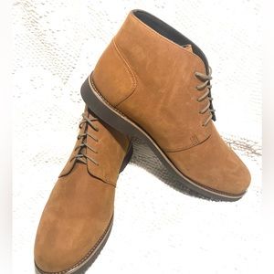 Like New Mens Nisolo Daytripper Chukka Boot- Size 8.5 100% Leather Tobacco color